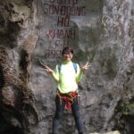 At the Son Doong entrance