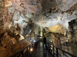 The quiet paradise cave