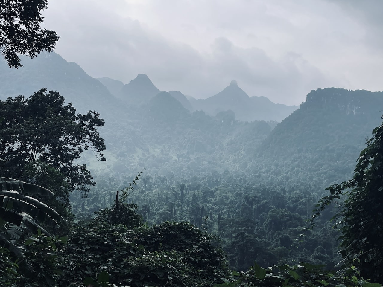 View from Paradise cave