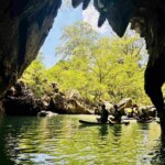Paddling SUP at E Cave
